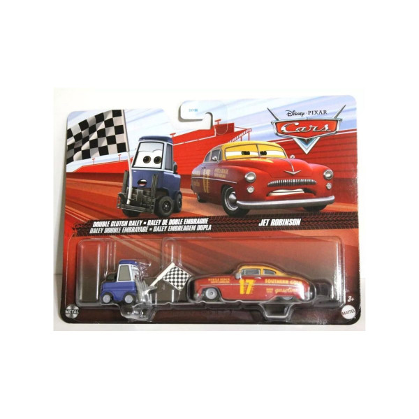 Сет фигури, Pixar: Cars - Double Clutch Daley & Jet Robinson 