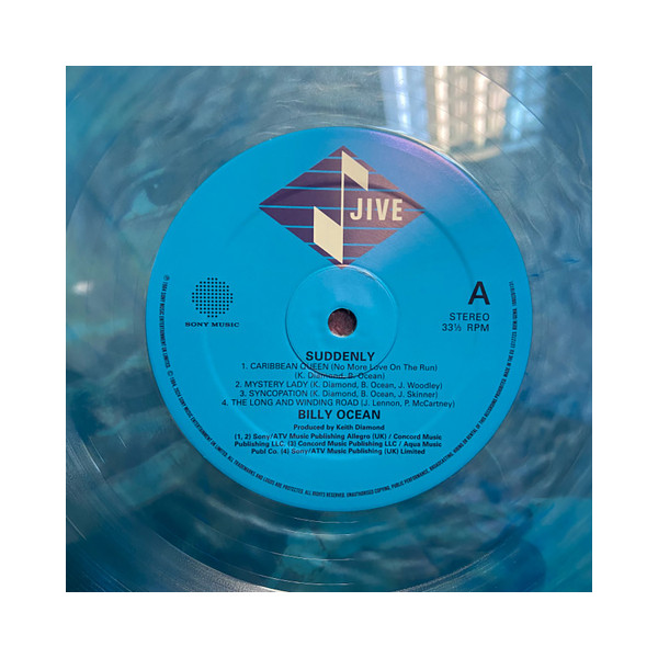 Винил, Billy Ocean – Suddenly (40th Anniversary)