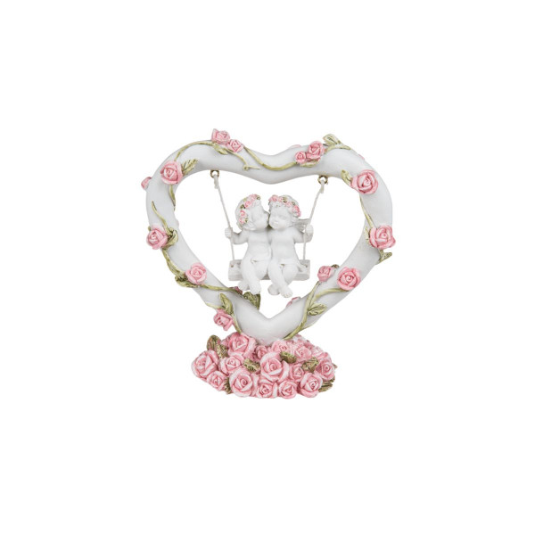 Декоративна фигура, Angels in Heart w/Roses