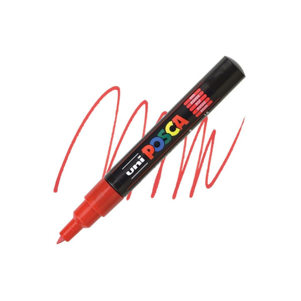 Маркер, Posca PC-1MC - Red 