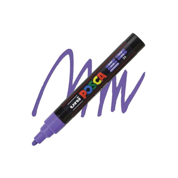 Маркер, Posca PC-5M - Lilac 