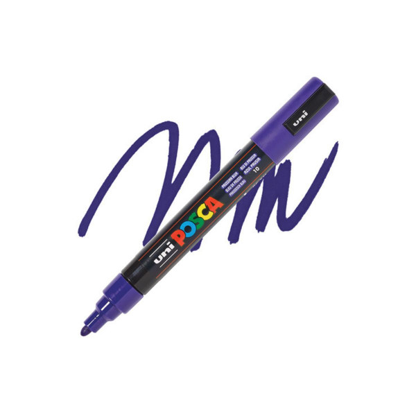 Маркер, Posca PC-5M - Prussian Blue 