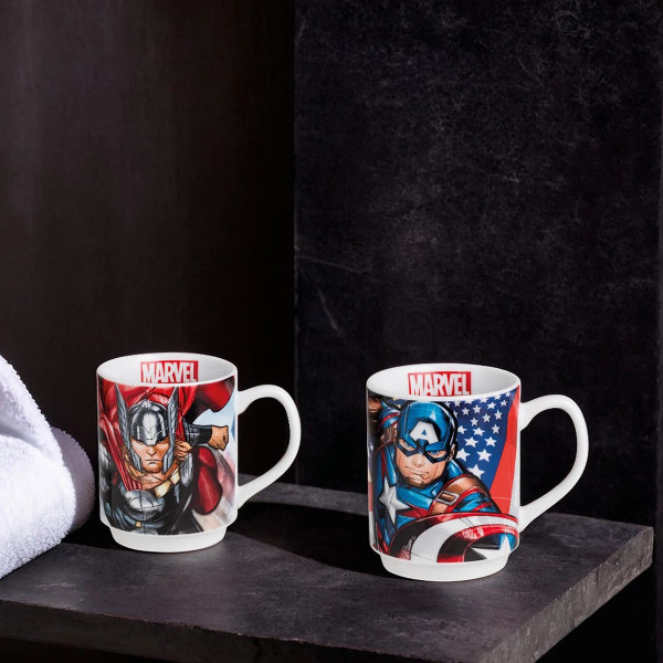 Шолја во метална кутија, Marvel: Thor, 350ml