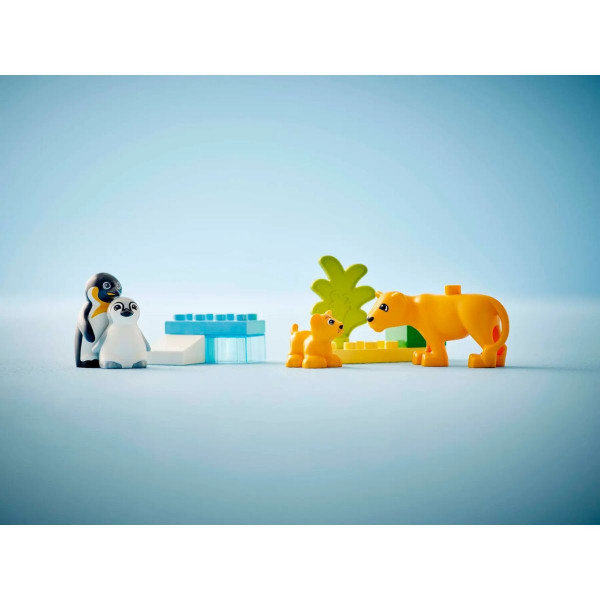 LEGO коцки, Duplo, Wild Animal Families: Penguins & Lions