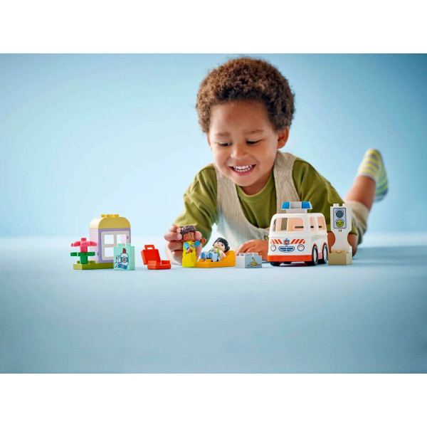 LEGO коцки, Duplo, Ambulance & Driver