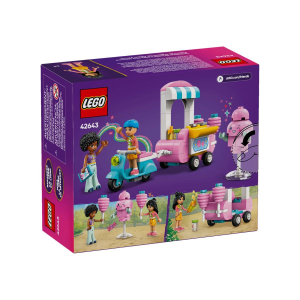 LEGO коцки, Friends, Cotton Candy Stand and Scooter