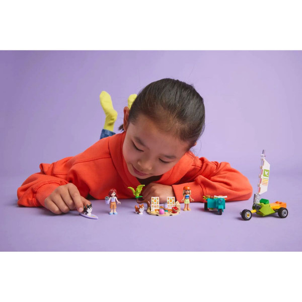 LEGO коцки, Friends, Surfing Dogs and Scooter Adventure