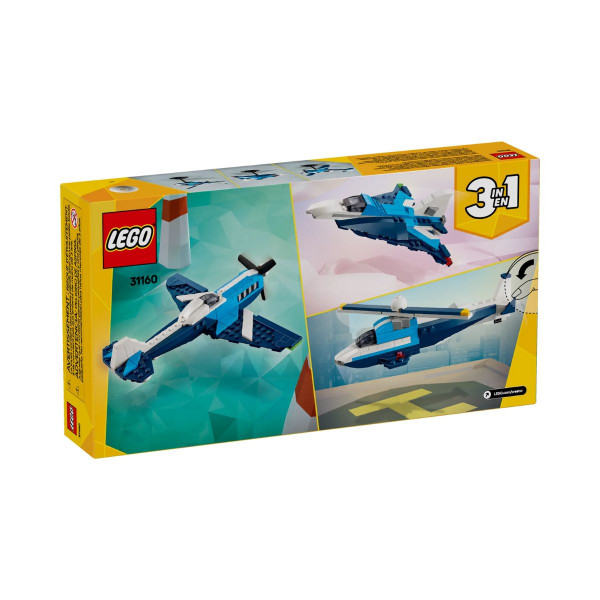 LEGO коцки, Creator 3-in-1, Aircraft: Race Plane 