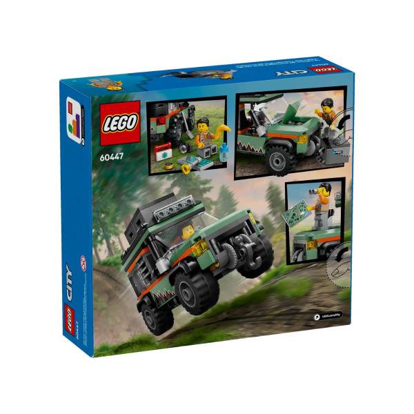 LEGO коцки, City, Off-Road 4x4 Mountain Truck 