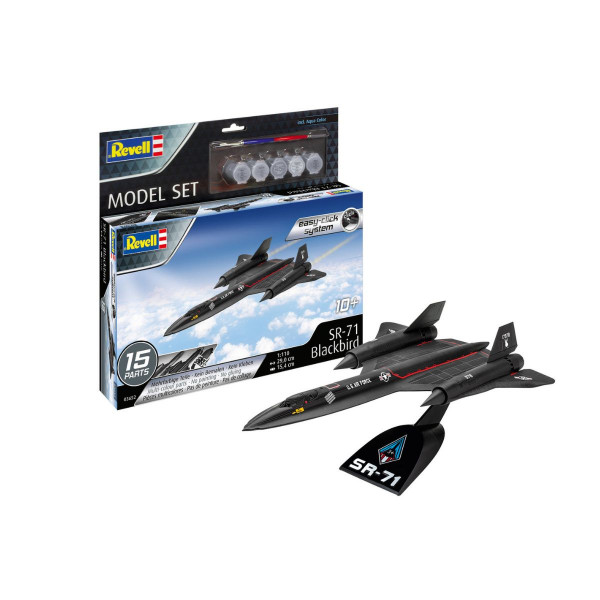 Макета + бои и алатки, Model Set Lockheed SR-71 Blackbird, 1:110