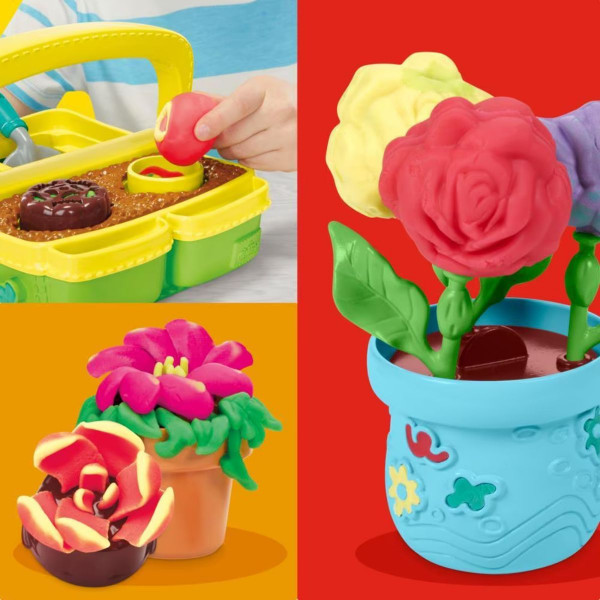 Сет за игра, Play-Doh Blooming Flowers Playset