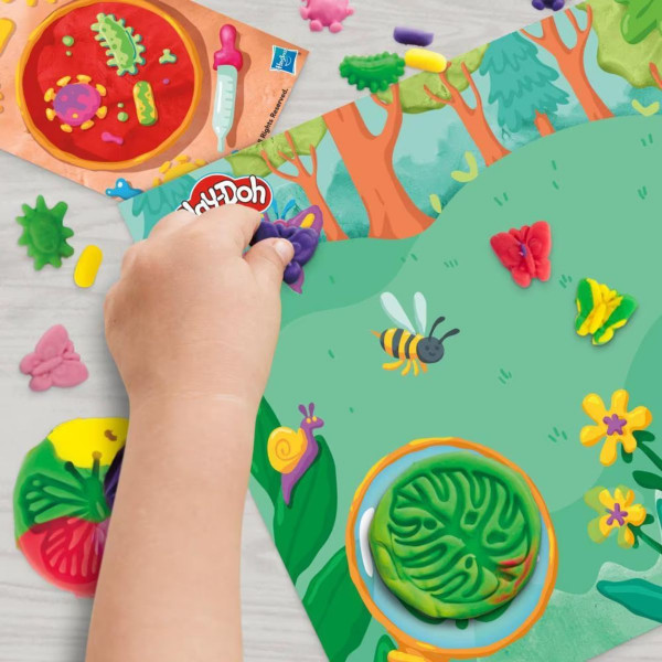 Сет за игра, Play-Doh Light & Look Microscope Playset