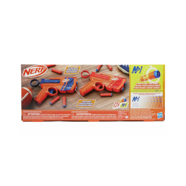 Сет од 5 NERF пиштоли со мека муниција, N-Series Duo Pack