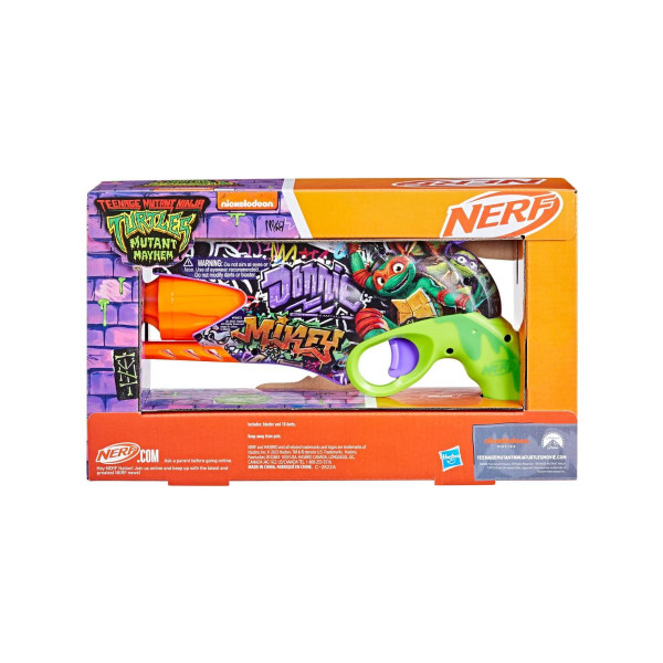 NERF пиштол со мека муниција, Teenage Mutant Ninja Turtles Blaster 