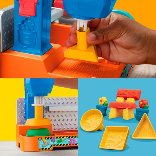 Сет за игра, Play-Doh Stamp & Saw Tool Bench