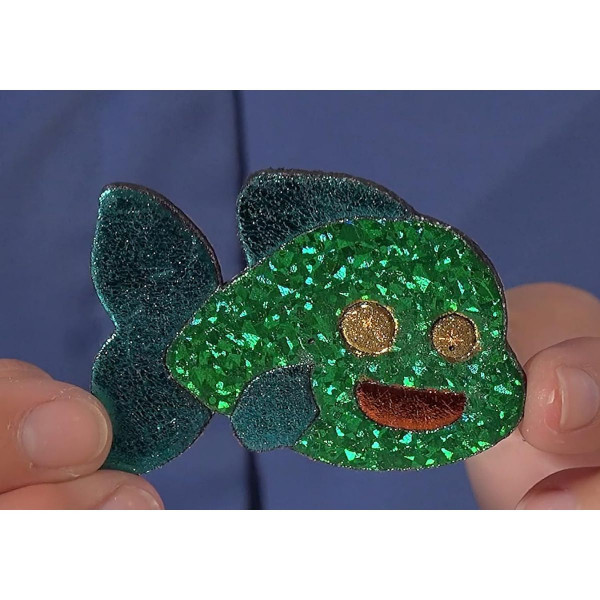 Сет за изработка на стикери, Magic Foil Rainbow Stickers