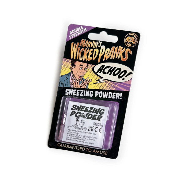 Мини трик, Marvin's Wicked Pranks Achoo! - Sneezing Powder! 