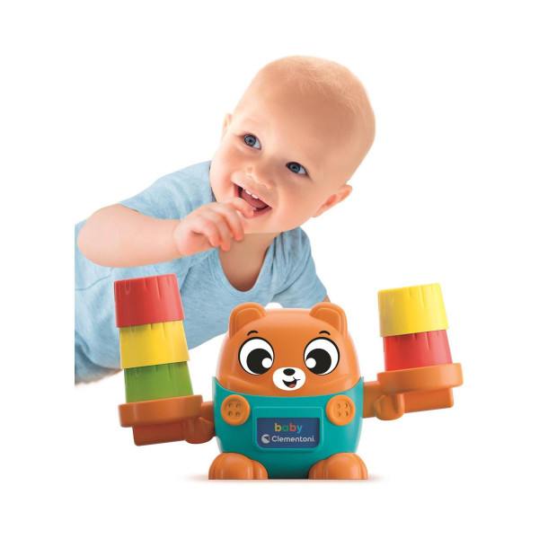 Едукативна играчка, Baby Clementoni: Montessori - Balancing Bear 