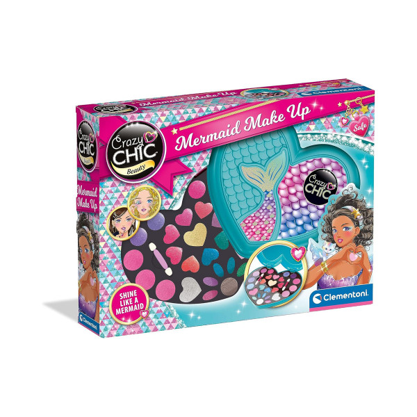 Сет детски шминки, Crazy Chic Beauty, Mermaid Make Up 