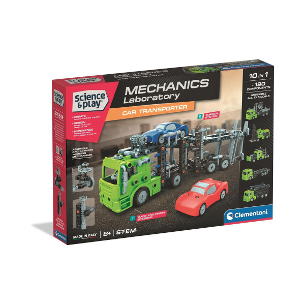 СТЕМ сет, Science & Play, Mechanics Laboratory - Car Transporter 