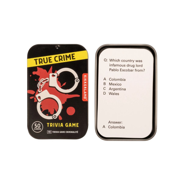 Друштвена игра, True Crime Trivia