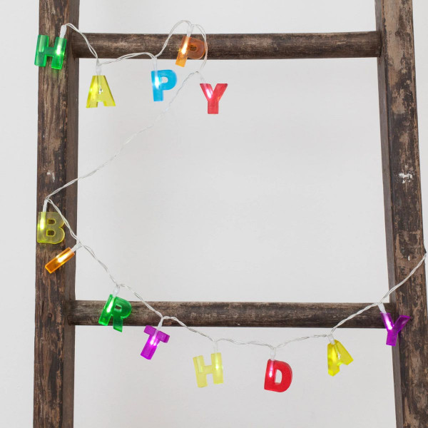 Роденденски сијалички, Birthday String Lights, 1.20m