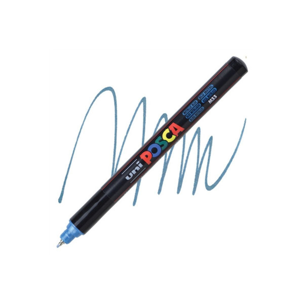 Маркер, Posca PC-1MR - Metallic Blue 