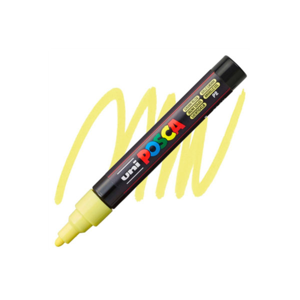 Маркер, Posca PC-5M - Sunshine Yellow 