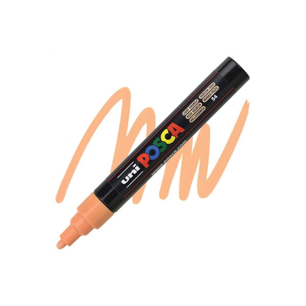 Маркер, Posca PC-5M - Light Orange 