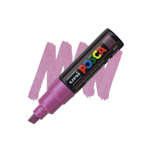 Маркер, Posca PC-8K - Metallic Pink 