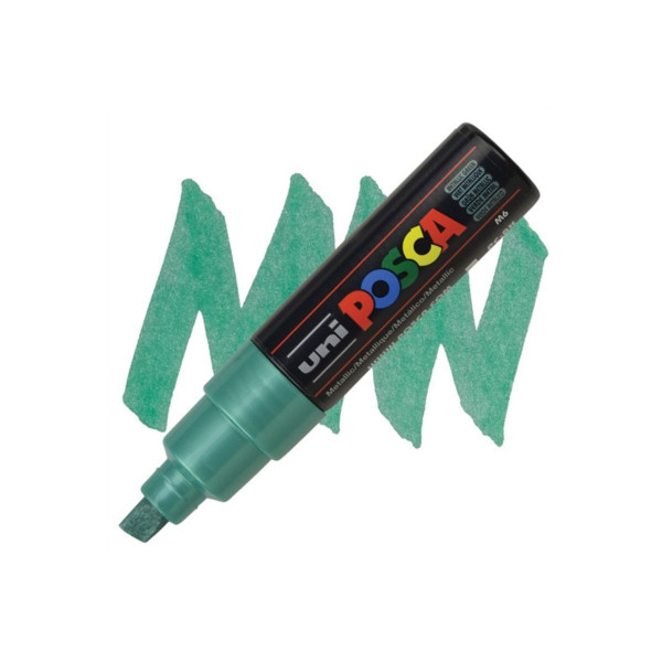 Маркер, Posca PC-8K - Metallic Green 