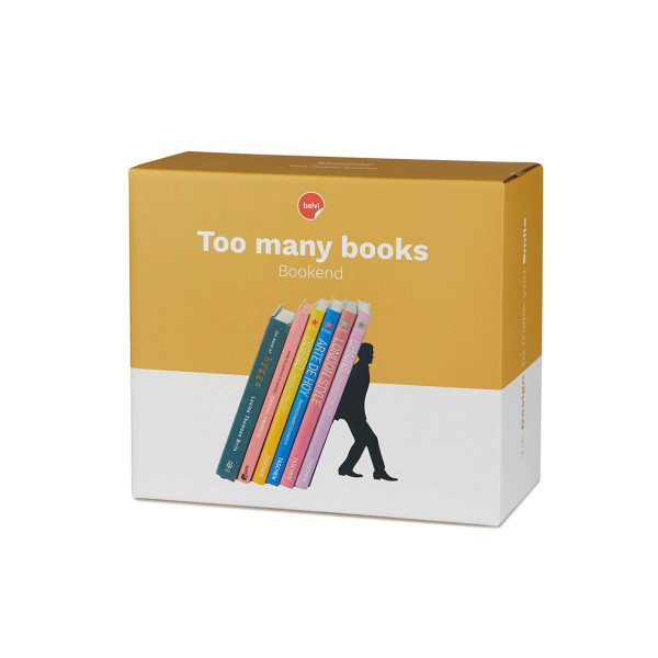Држач за книги, Too Many Books 