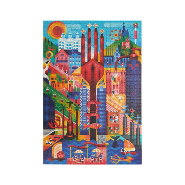 Сложувалка, Barcelona, 1000 парчиња