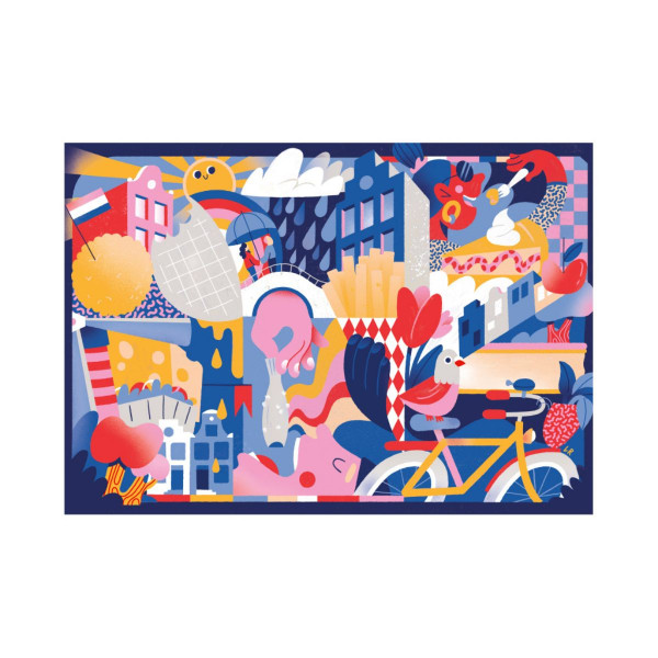 Сложувалка, Amsterdam, 1000 парчиња