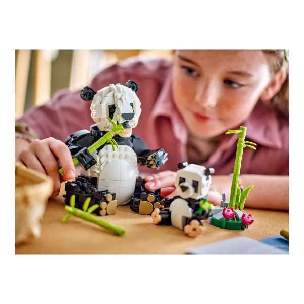 LEGO коцки, Creator 3in1, Wild Animals: Panda Family 