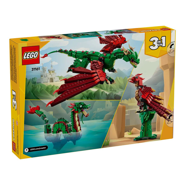 LEGO коцки, Creator 3in1, Medieval Dragon