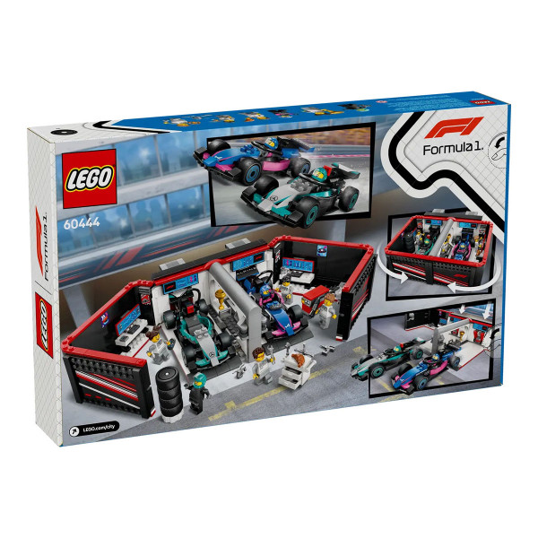 LEGO коцки, City, F1® Garage & Mercedes-AMG & Alpine Cars