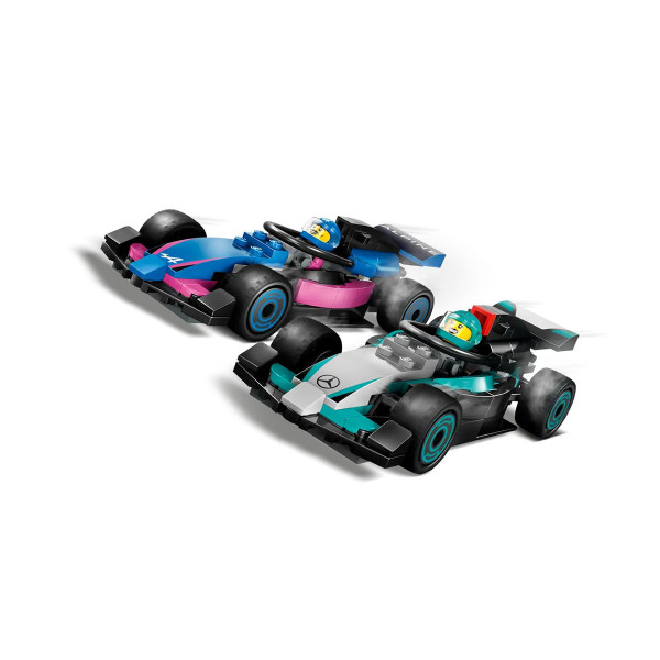 LEGO коцки, City, F1® Garage & Mercedes-AMG & Alpine Cars