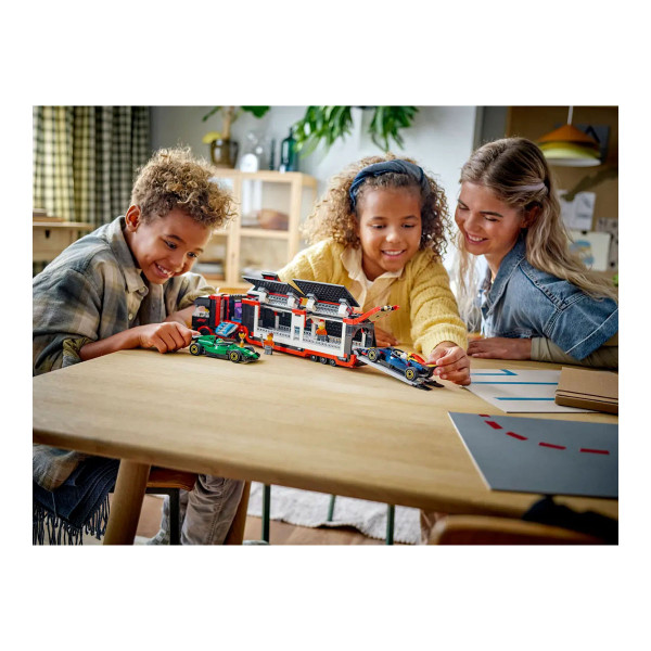 LEGO коцки, City, F1® Truck with RB20 & AMR24 F1® Cars 