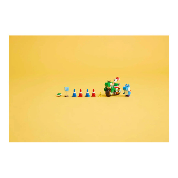 LEGO коцки, Super Mario, Mario Kart™ – Yoshi Bike