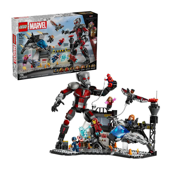 LEGO коцки, Marvel, Captain America: Civil War Action Battle