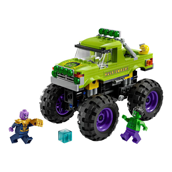 LEGO коцки, Marvel, The Hulk Truck vs. Thanos 