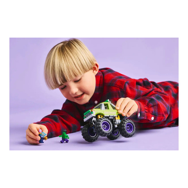LEGO коцки, Marvel, The Hulk Truck vs. Thanos 