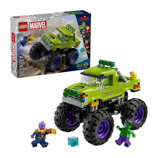 LEGO коцки, Marvel, The Hulk Truck vs. Thanos 