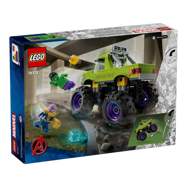 LEGO коцки, Marvel, The Hulk Truck vs. Thanos 