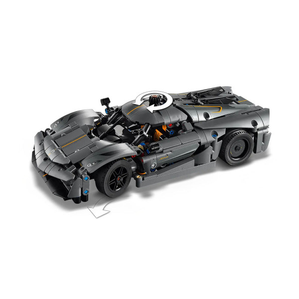 LEGO коцки, Technic, Koenigsegg Jesko Absolut Grey Hypercar