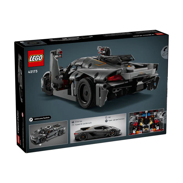 LEGO коцки, Technic, Koenigsegg Jesko Absolut Grey Hypercar