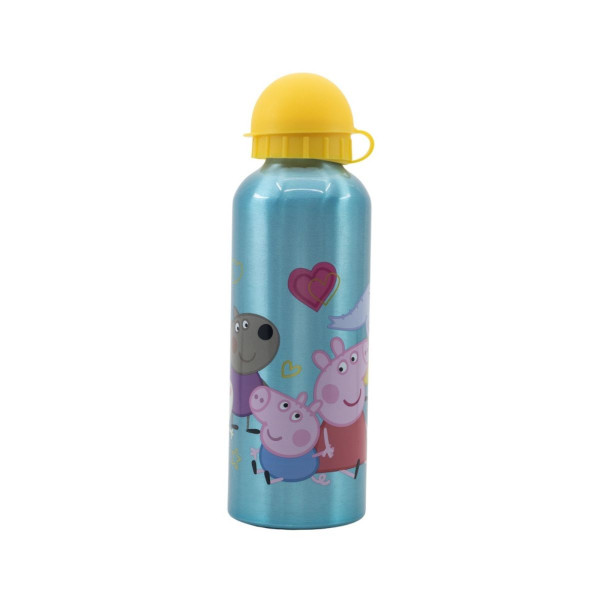 Детско алуминиумско шише, Peppa Pig, 530 ml