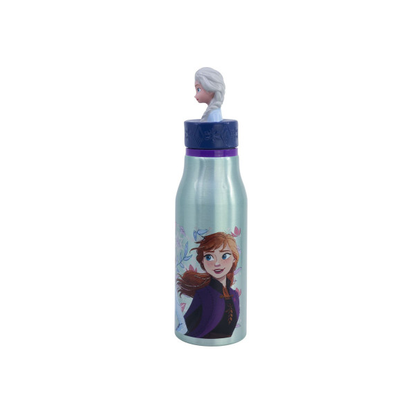 Детско алуминиумско шише со 3Д фигура, Frozen, 690 ml 