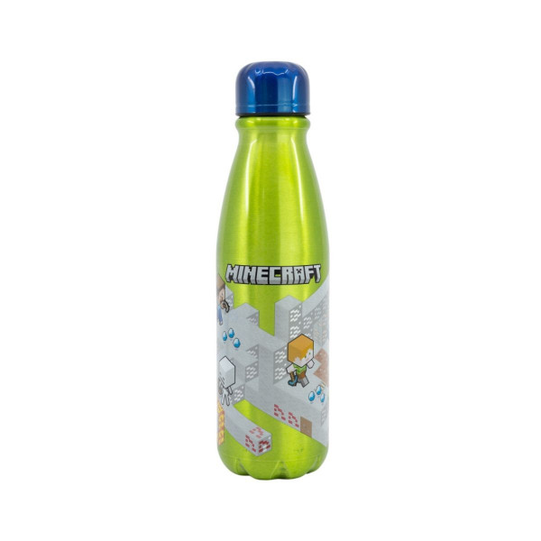 Детско алуминиумско шише, Minecraft, 600 ml 